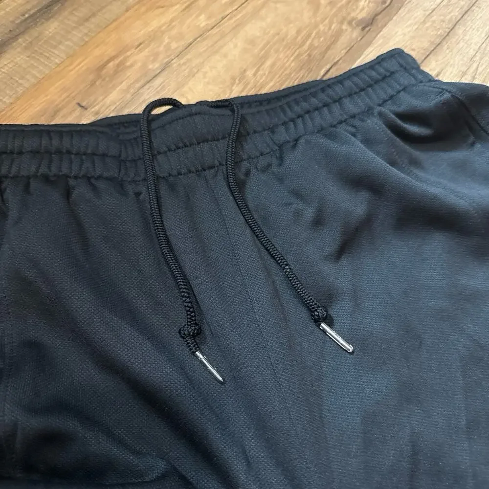 Y2K Air Jordan Black Grey Vintage Basketball Shorts